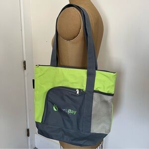 2/$20 Back Bay Networks Zip Top Tote Bag